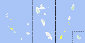 Range map of Chelonoidis carbonarius
